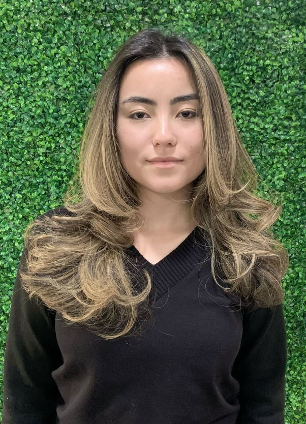 Balayage e finalização